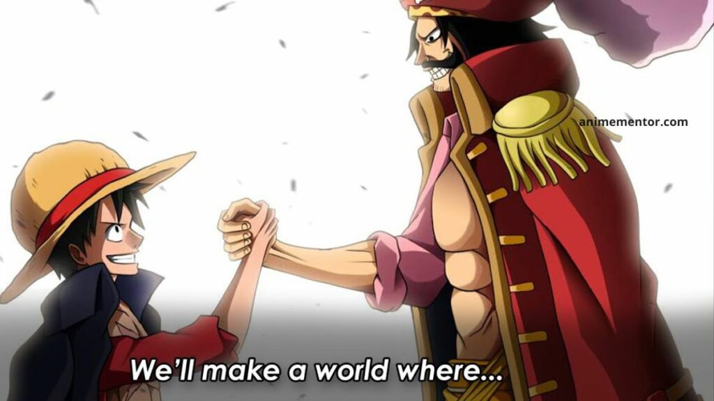 What is Luffy's Actual Dream, Luffy and Roger have same dream