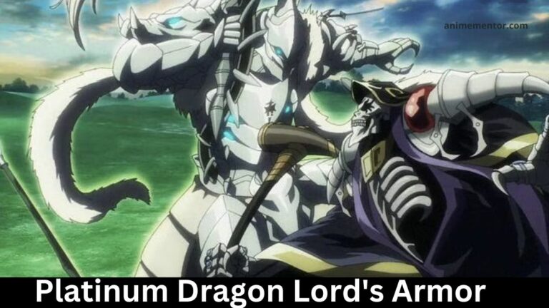 ¿Quién es el dragón en Platinum Dragon Lord's Armor?