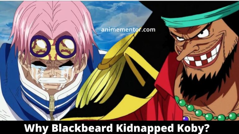 Why Blackbeard Kidnapped Koby?