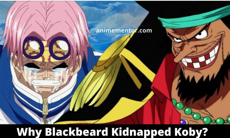 Why Blackbeard Kidnapped Koby? 1 Why Blackbeard Kidnapped Koby