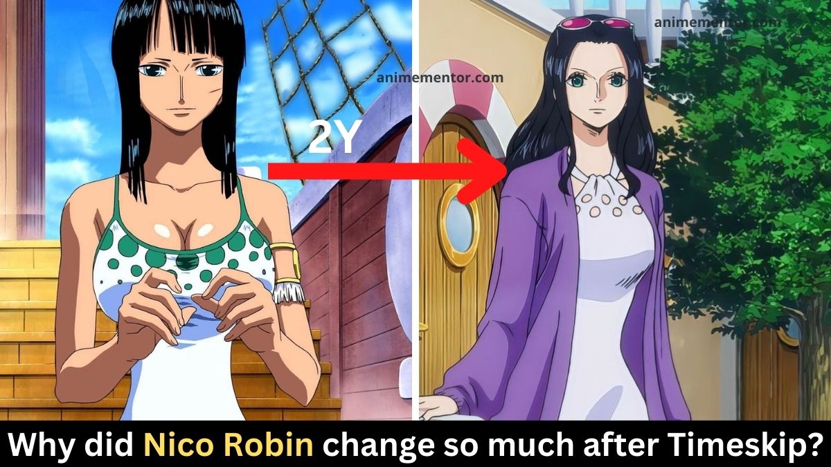 ¿Por qué Nico Robin cambió tanto después del Timeskip?