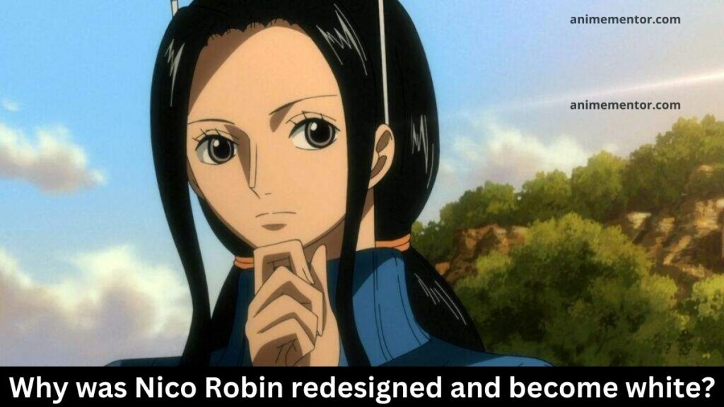 ¿Por qué Nico Robin fue rediseñado y se volvió blanco después del salto temporal?