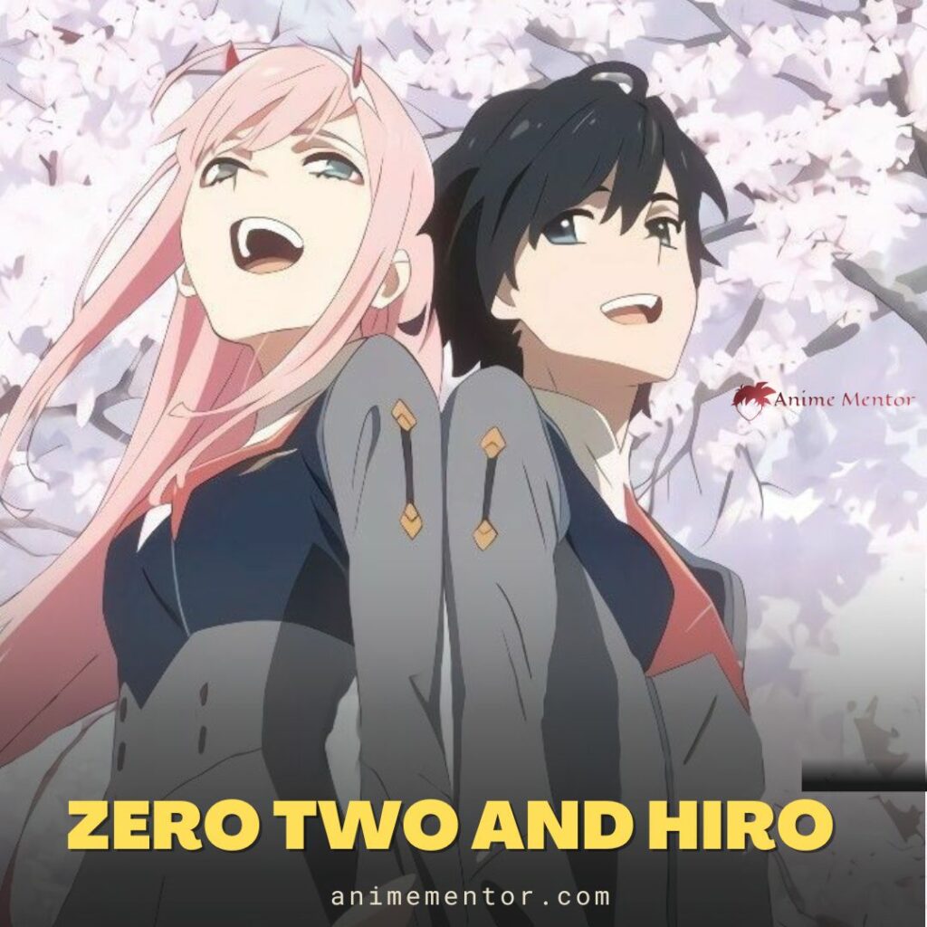 Zero Two and Hiro