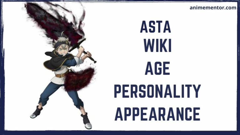 Asta Wiki, Age, Height, Parents Voice Actor, Demon