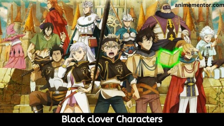 All Black Clover Characters Age, Height, Birth Date