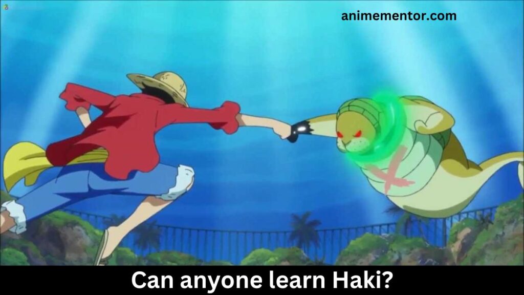 Can anyone learn Haki?