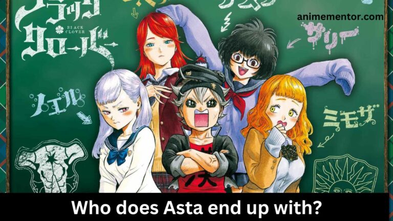 Who does Asta end up with in the manga?