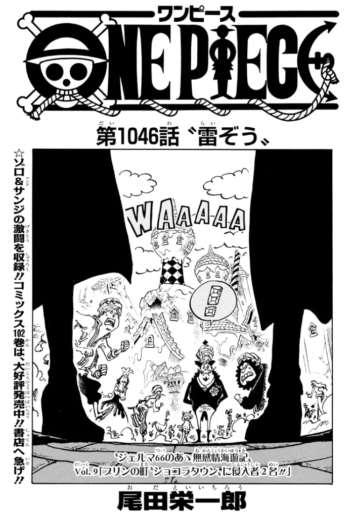 one piece chapter 1046 cover