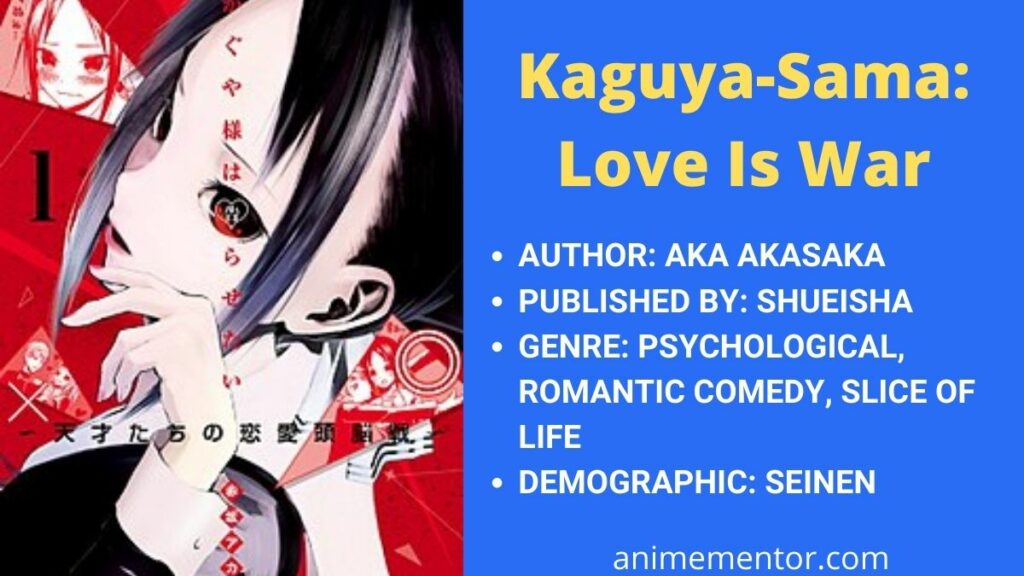 Kaguya-Sama : L'amour, c'est la guerre