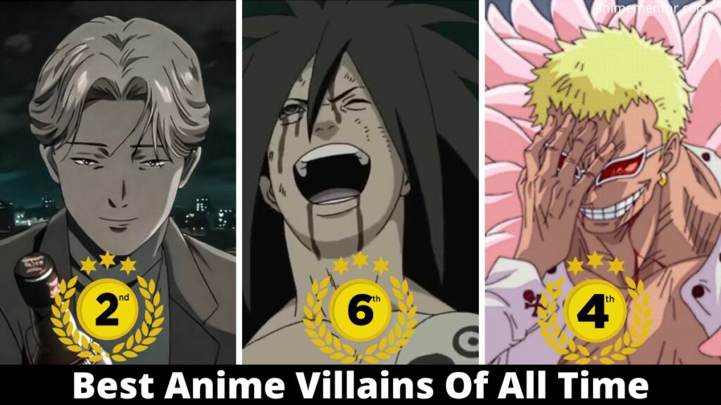 Los mejores villanos de anime de todos los tiempos