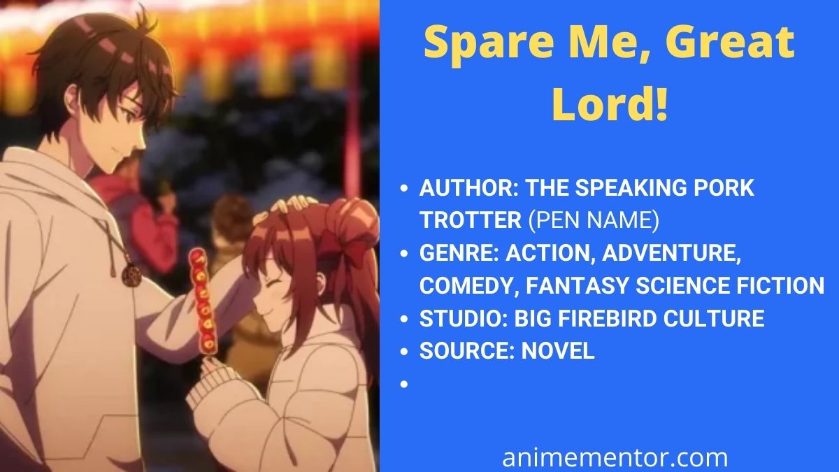 Spare me great lord anime plot