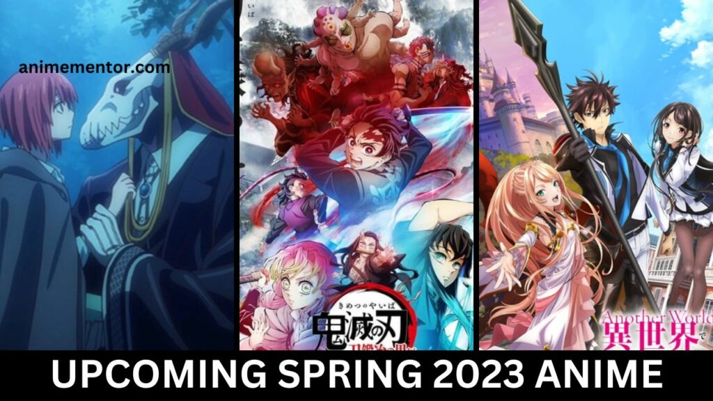 Prochain anime printemps 2023
