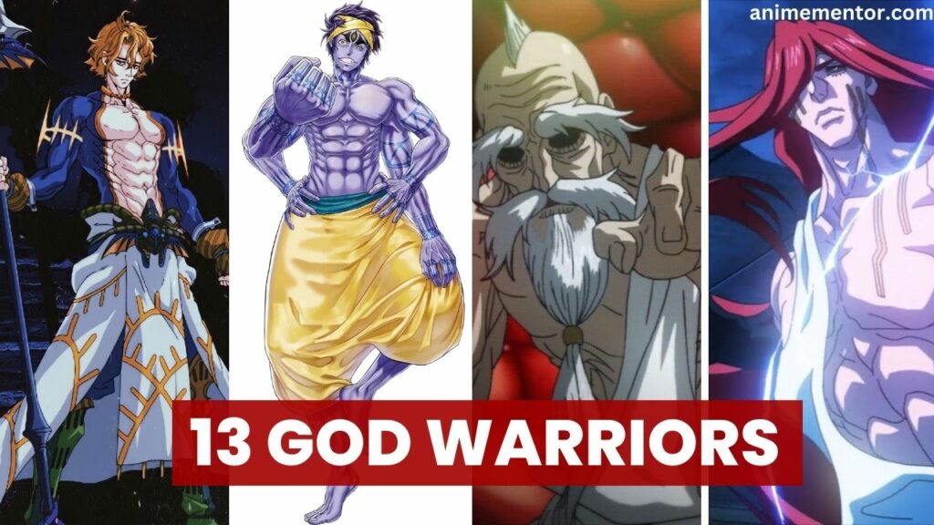 13 God Warriors in Record of Ragnarock