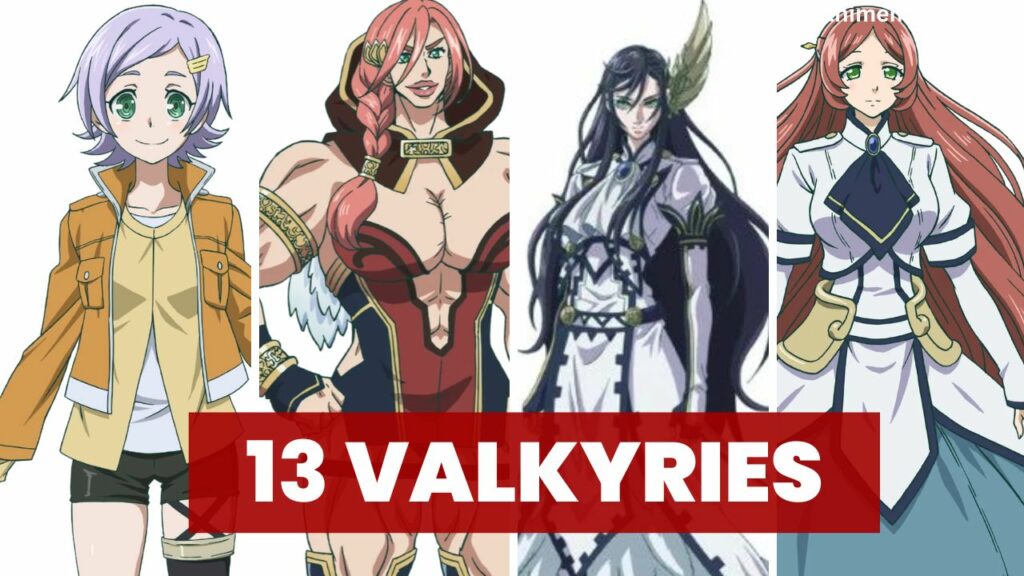 13 Valkyries in Record of Ragnarock