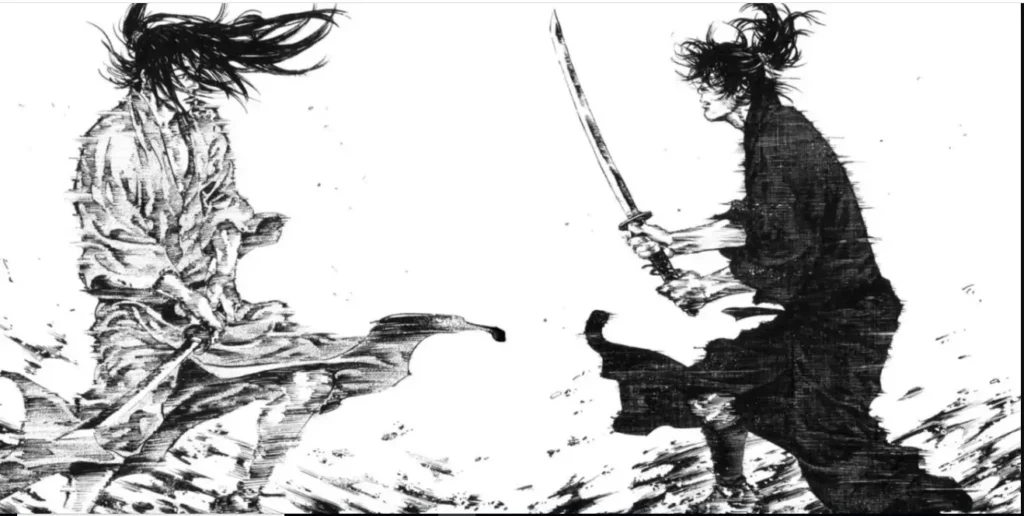 A Sudden Encounter- Vagabond, Best Manga Panels