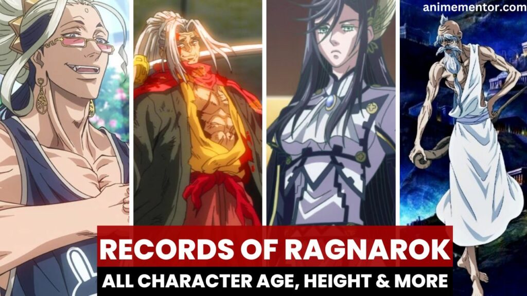 Tous les enregistrements du personnage de Ragnarok, personnages