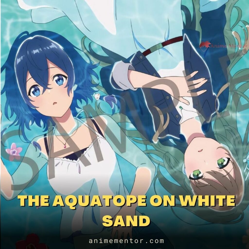 Das Aquatop auf weißem Sand