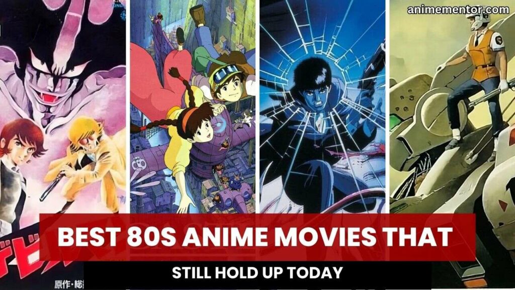 Las mejores películas de anime de los 80 que aún se mantienen vigentes en la actualidad