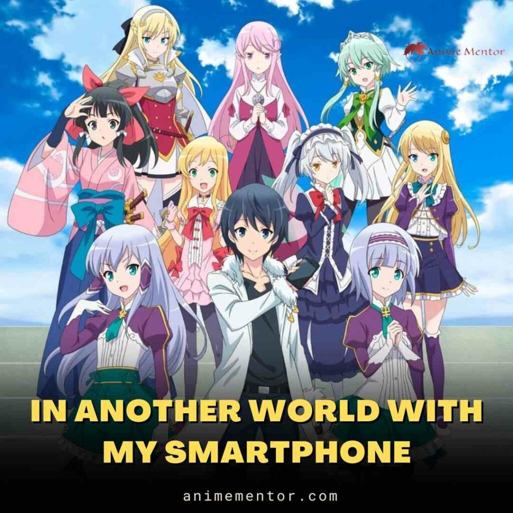 In einer anderen Welt mit meinem Smartphone