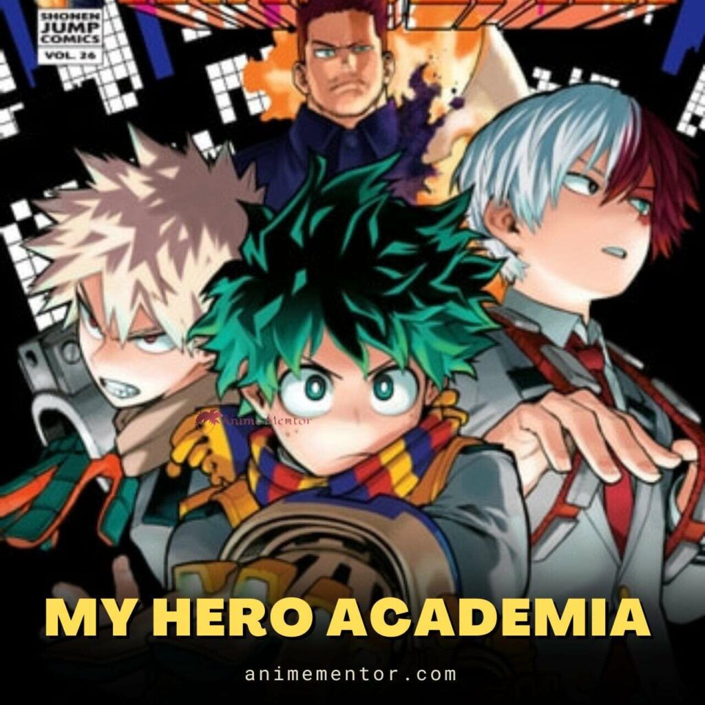 My Hero Academia manga cover