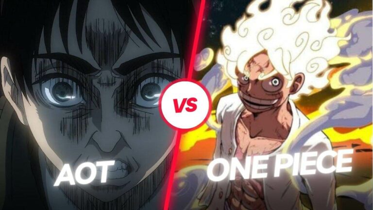 One Piece Fans gegen AOT-Fans