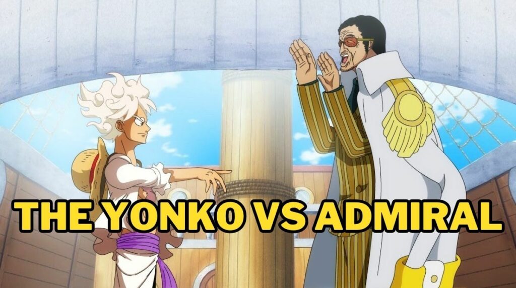 Der Kampf zwischen Yonko und Admiral