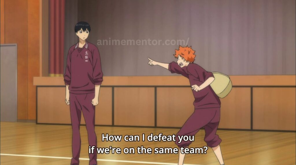 hinata vs Tobio Kageyama (1)