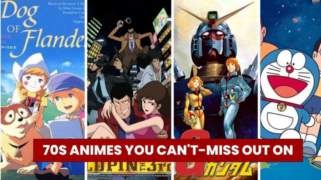 Animes de los 70 que no te puedes perder
