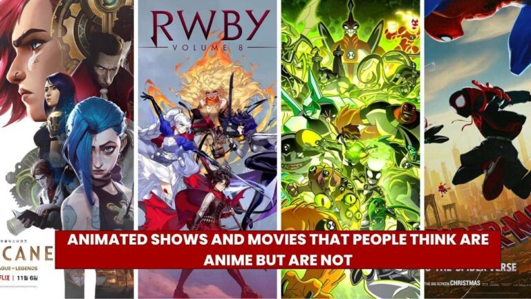Animated Shows And Movies That People think are Anime but Are Not