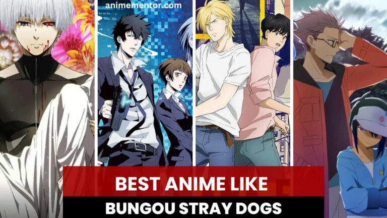Mejor anime como Bungou Stray Dogs