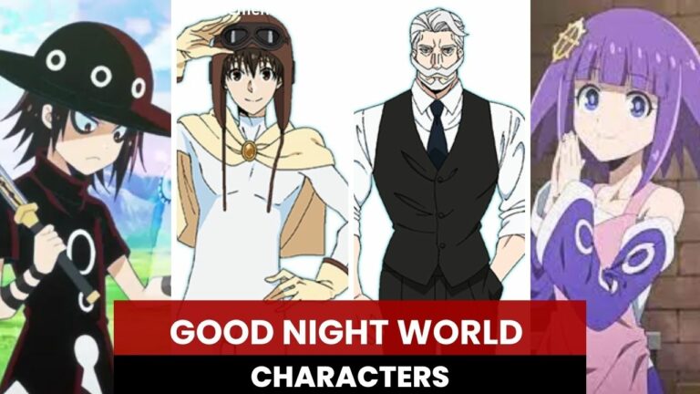 Alter, Größe, Größe und Größe der Charaktere von Good Night World