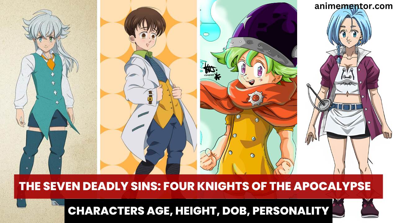 The Seven Deadly Sins Four Knights of the Apocalypse Characters Featured Image
