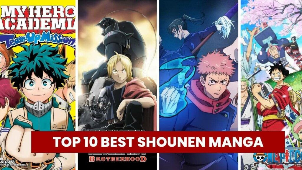 Los 10 mejores mangas Shounen