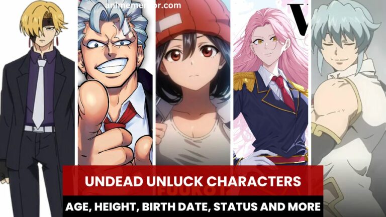 Undead Unluck Characters (1)