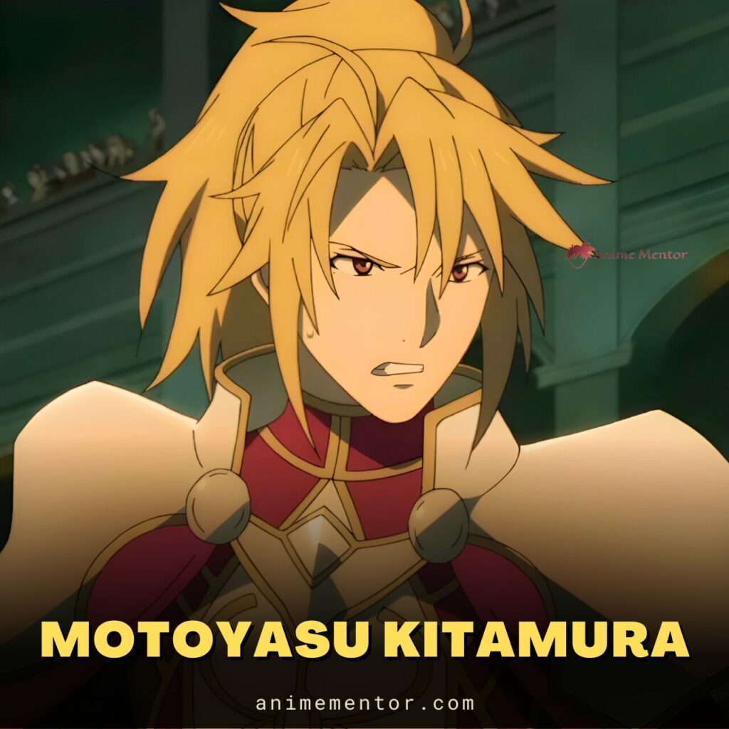 Motoyasu Kitamura aus dem Anime „The Rising of The Shield Hero“.