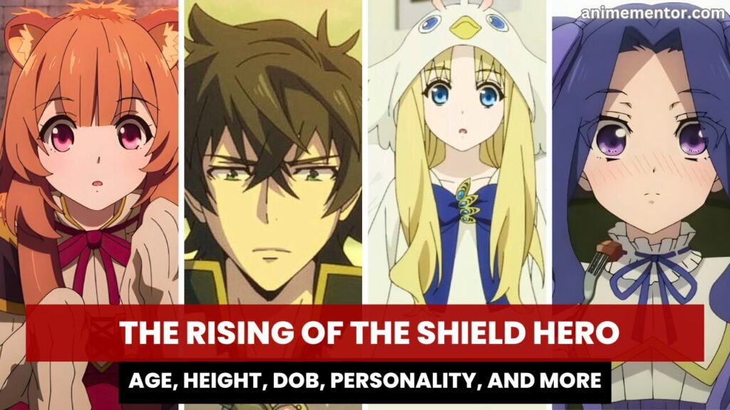 Personajes de The Rising of The Shield Hero Imagen destacada